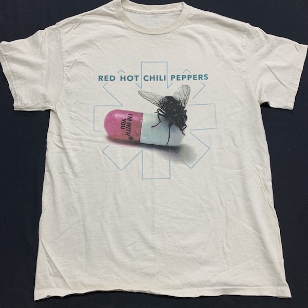 1円スタート！Red Hot Chili Peppers Tシャツ ヴィンテージ フォトプリント コピーライト レッチリ レッドホットチリペッパーズ バンドT_画像1