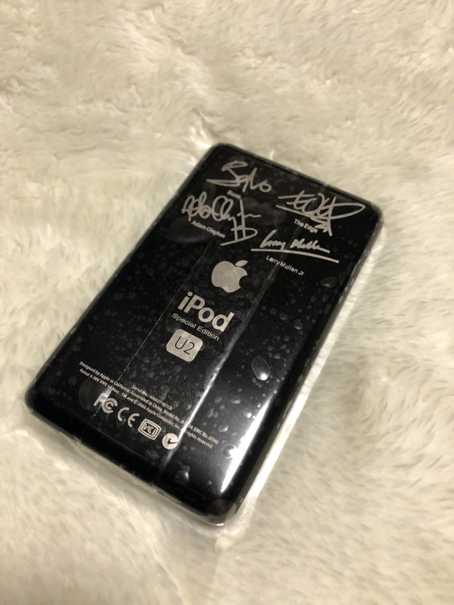 Apple iPod classic 第5世代 30GBから256GB 黒赤カラー　カスタム U2 Special Edition_画像2
