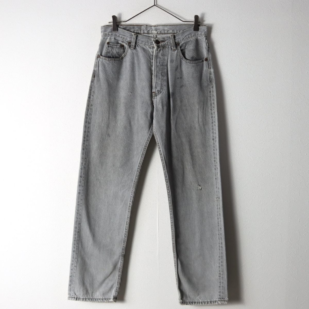 USA製 93年 LEVIS リーバイス 501 先染め ブラックデニム W32