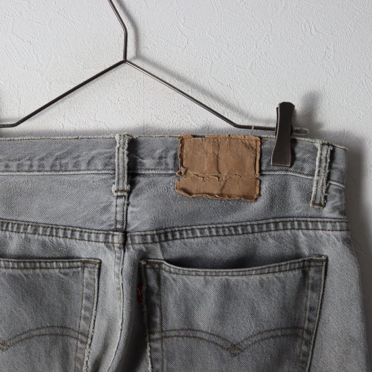 USA製 93年 LEVIS リーバイス 501 先染め ブラックデニム W32