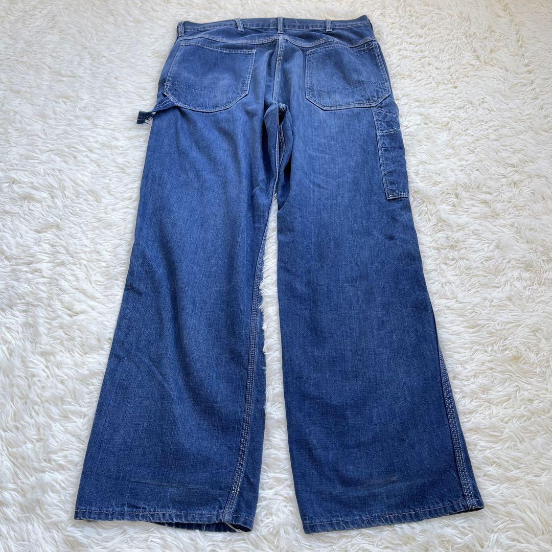 デニムショールカラー Vintage 【50s〜60s】HERCULES/ヘラクレス デニム 40s ペインター パンツ 青