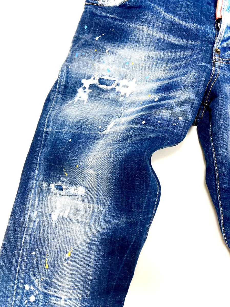 新品未使用 9.2万 DSQUARED2 ディースクエアード デニム スキニー SEXY