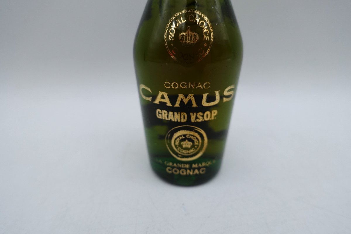 ★●K4762_1 CAMUS VSOP カミュ ミニボトル 50ml前後_画像2