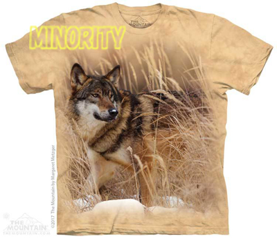 狼Tシャツ Winter_Wolf Portrait / 男女兼用 / ウルフ / WOLF / オオカミ / おおかみ_狼Tシャツ/男女兼用/オオカミ/WOLF/ウルフ
