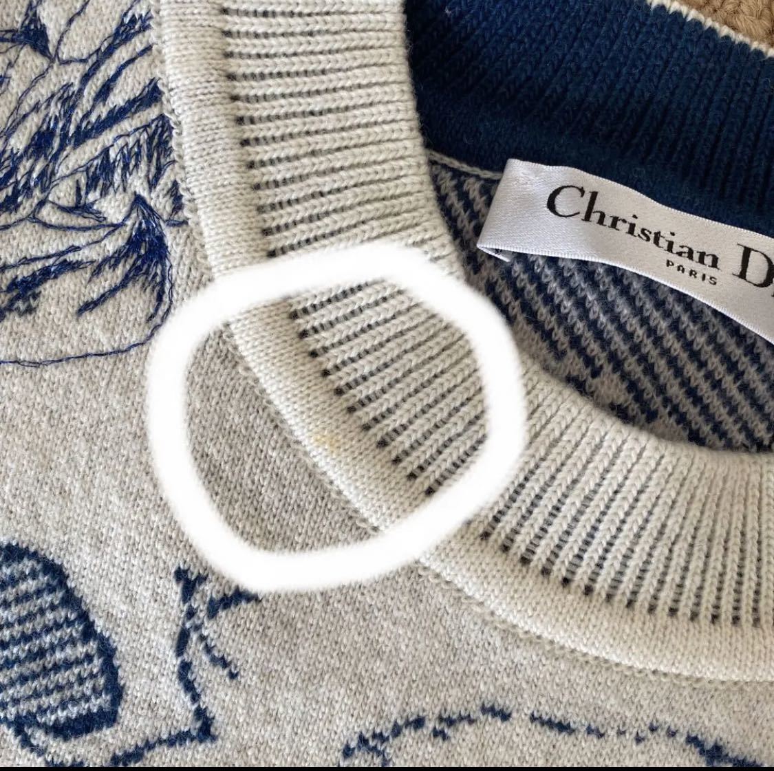 Dior ディオール 刺繍 セーター ニット | activoskateshop.com