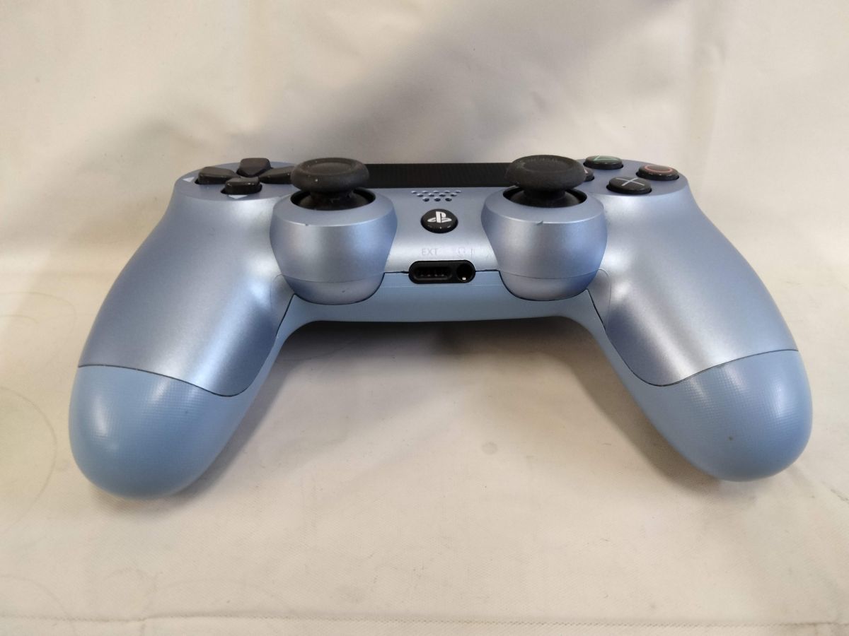 FG788 【動作可能】純正ps4コントローラー (チタンブルー) SONY CUH-ZCT2J 28 送料無料_画像7