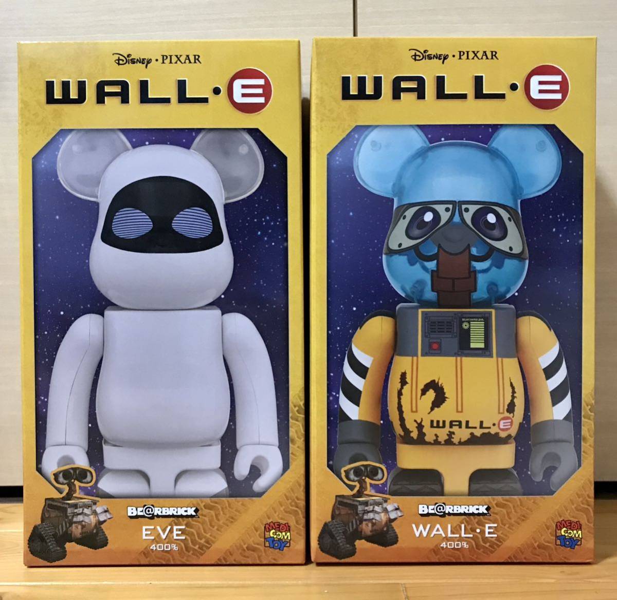 贅沢品 WALL 2体セット イブ イヴ ウォーリー 400% BE@RBRICK E
