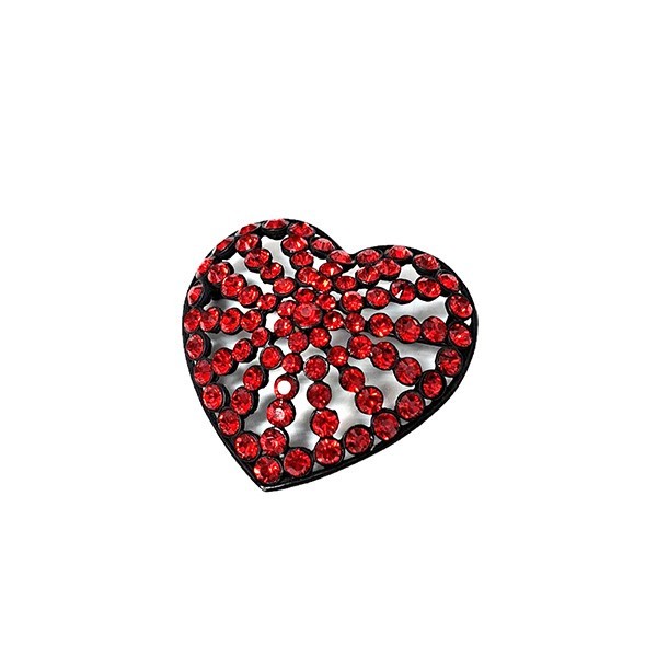  Number Nine NUMBER(N)INE rhinestone Heart brooch commodity number :8047000069981