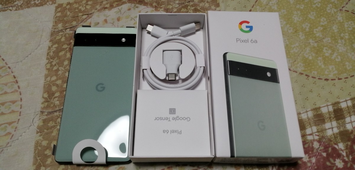 けたのみで ☆即決39000円☆新品未使用♪Google グーグル Pixel 6a□緑