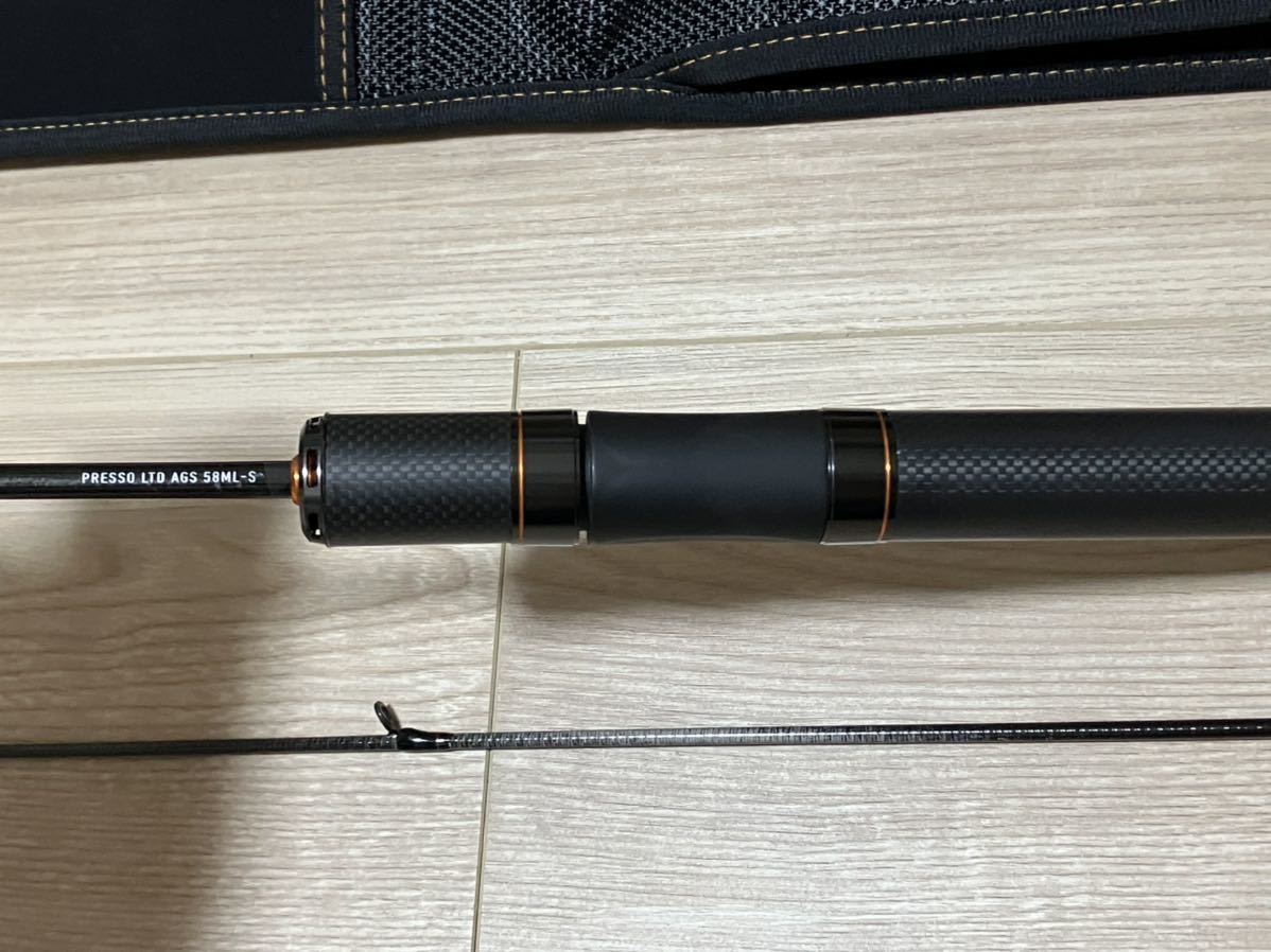 ダイワ プレッソリミテッド 58ML-S Ltd 美品 フィッシング ダイワ プレッソリミテッド 58ML-S Ltd 美品 フィッシング