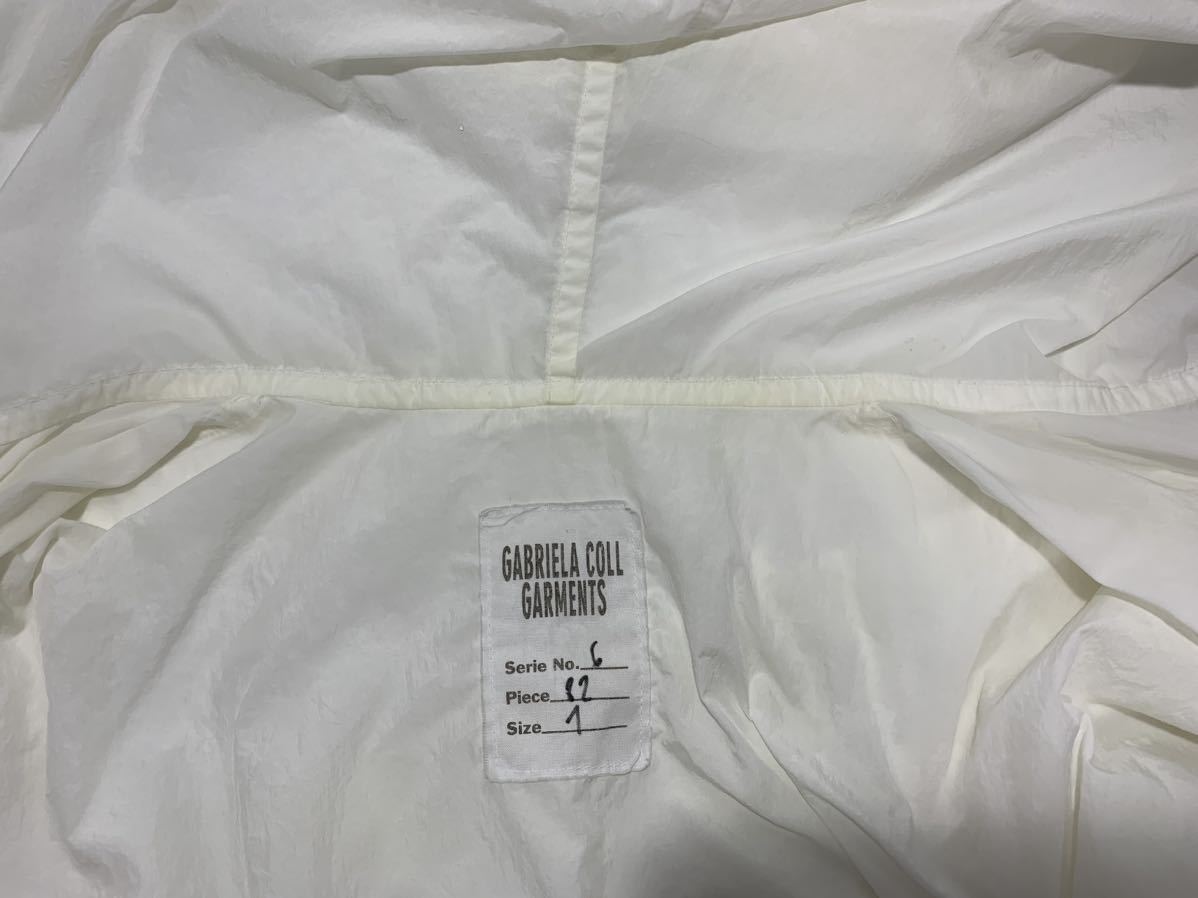 メンツ GABRIELA COLL GARMENTS LIMONTA PARKA リモンタナイロンコート
