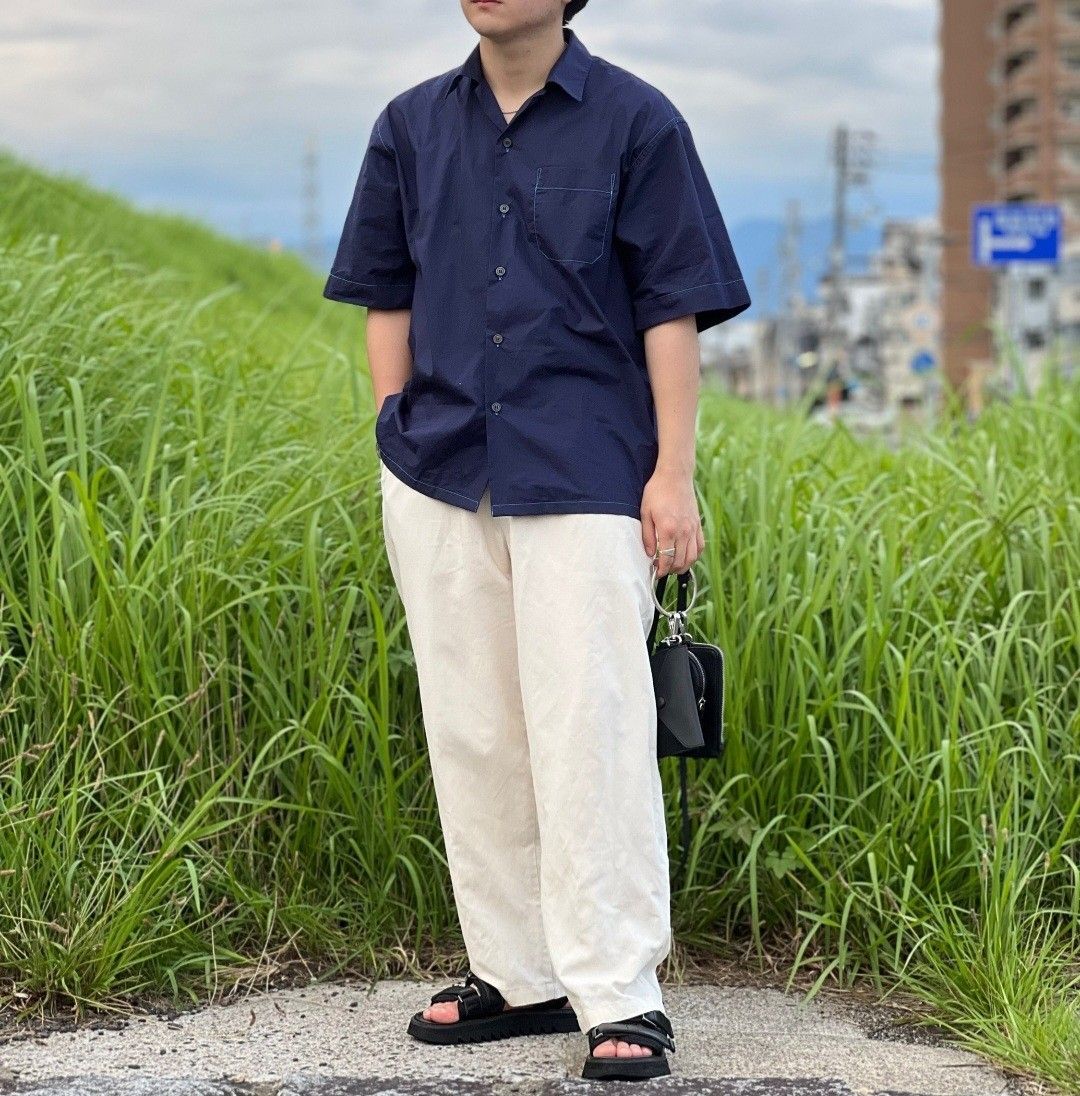新品 UNIQLO MARNI オーバーサイズオープンカラーシャツ M 半袖 新品 UNIQLO MARNI オーバーサイズオープンカラーシャツ M 半袖