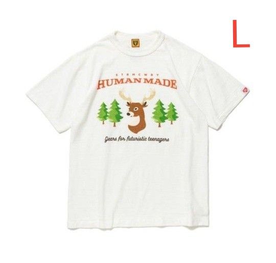 新品未使用 ~HUMAN MADE~ Tee WHITE Tシャツ L ヒューマンメード　白ティー　ホワイト