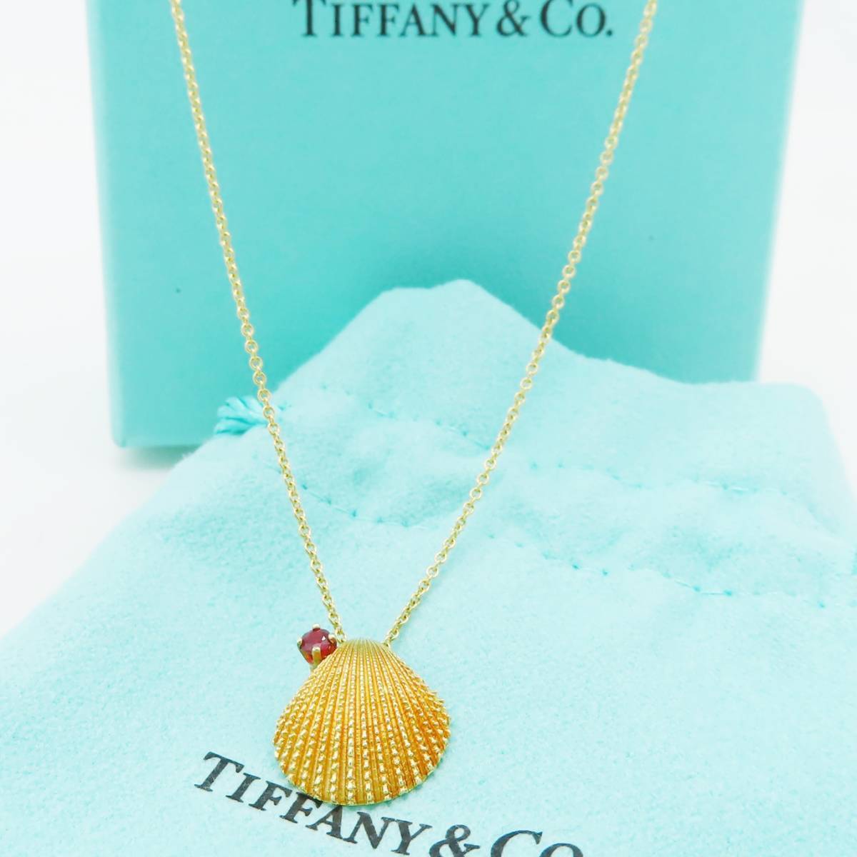 経典ブランド ティファニー Tiffany&Co. 美品 希少 イエローゴールド