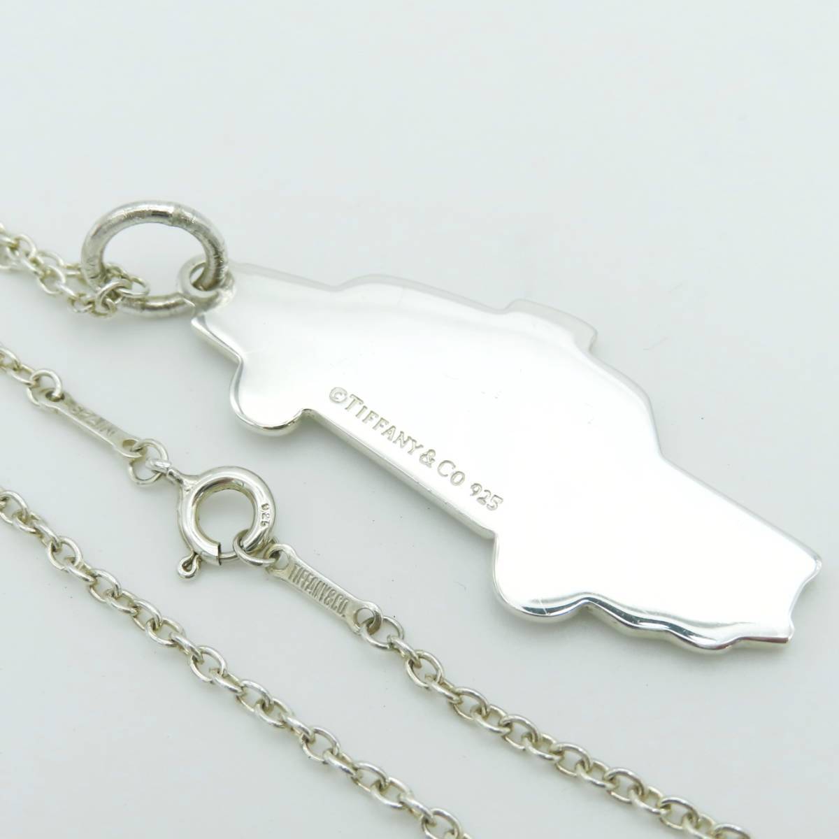 極希少 美品 TiffanyCo. ティファニー TAXI シルバー ネックレス SV925