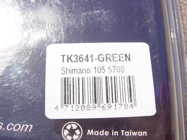 TOKEN TK3641 GREEN Shimano 105-5700対応 新品未使用の画像9