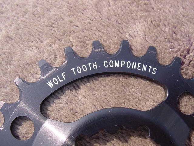WOLF TOOTH Drop-Stop Chainring GXP 28T BK 新品未使用の画像2