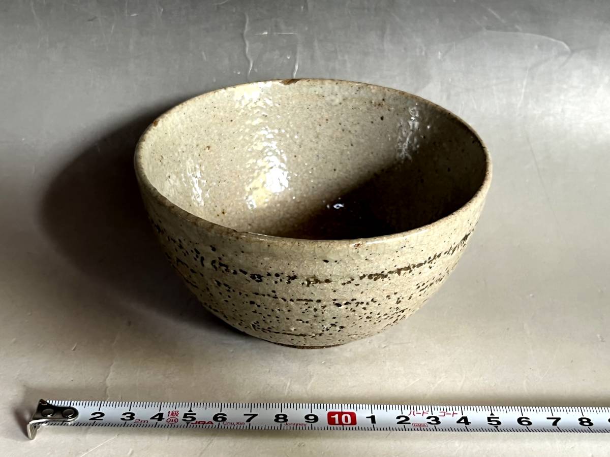 ブティック割引 茶碗■古い楽茶碗 鼠釉 お茶道具 抹茶碗 古京焼 古美術 時代物 骨董品■