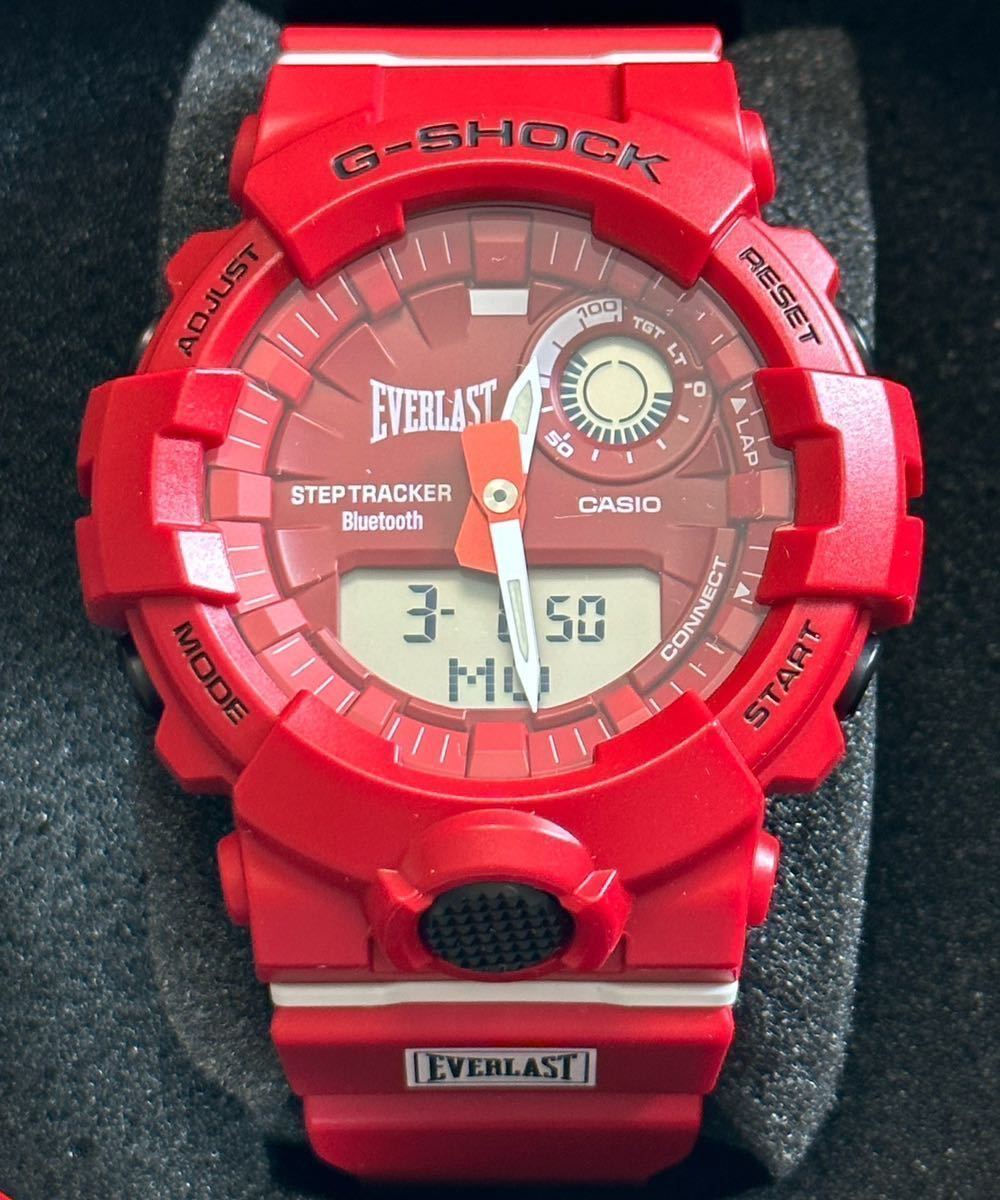 新品未使用品　G-SHOCK Gショック　G-SQUAD EVERLAST限定 コラボモデル Bluetooth CASIO カシオ　レアモデル