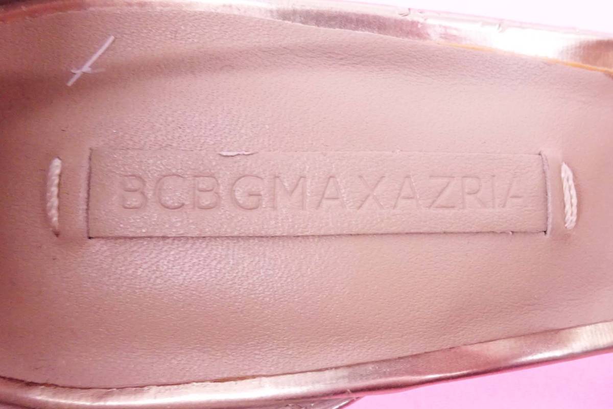 BCBGMAXAZRIA Be si- Be ji- Max Azria платформа Cross сандалии золотистый, цвет шампанского 7 1/2 салон 1 раз только "надеты" 