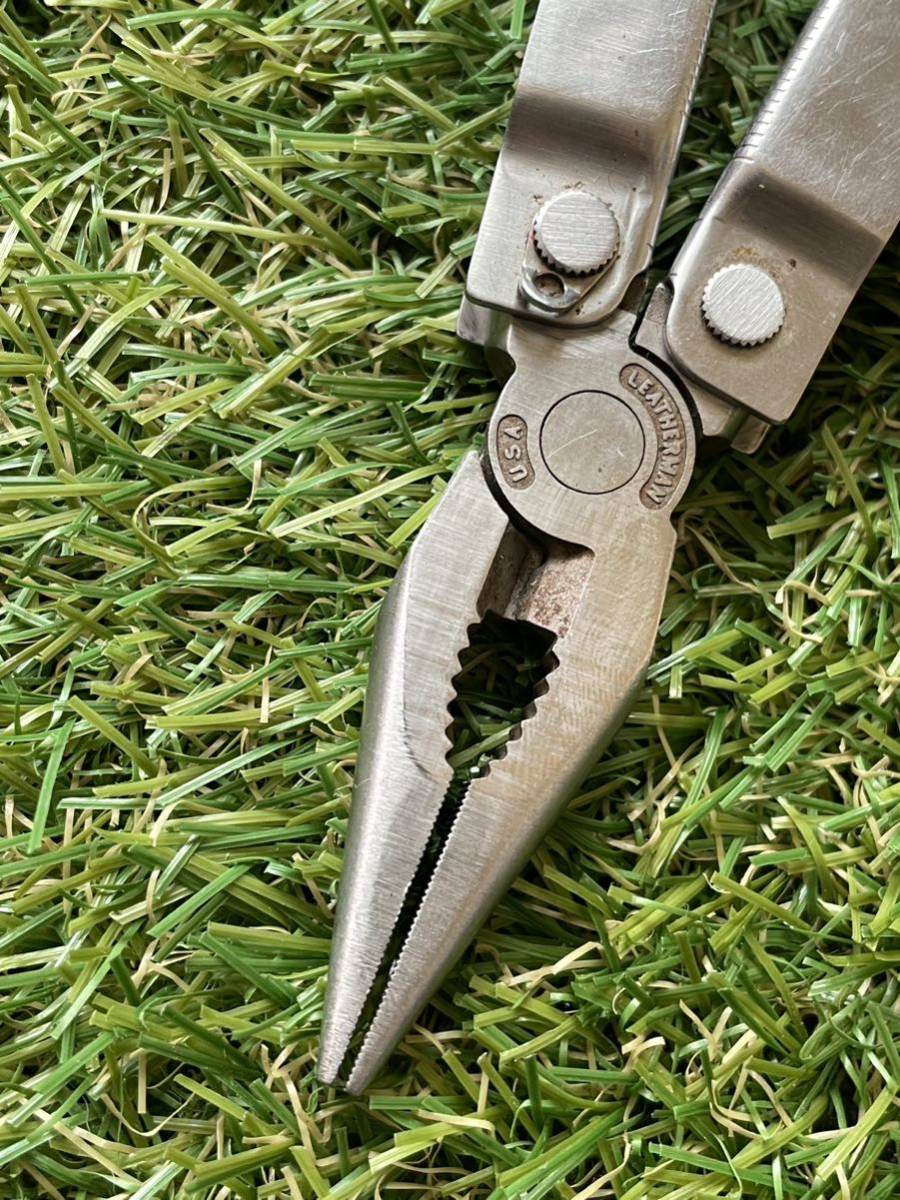 LEATHERMAN PSTⅡ（Pocket Survival Tool）専用レザー製シース付 レザーマン マルチプライヤーの画像7