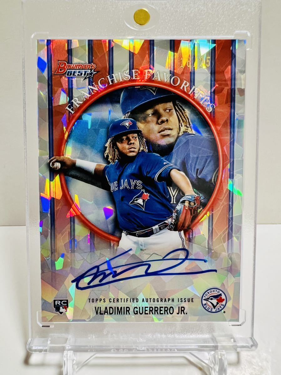 人気No.1 Vladimir Guerrero ルーキー直筆サインカード 状態完璧! Jr