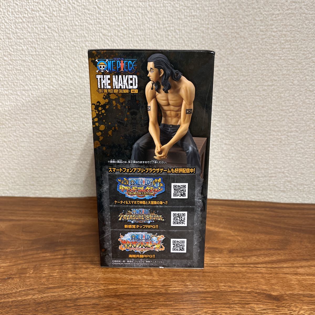 【未開封】ワンピース THE NAKED ロブ・ルッチ Bカラー 2017 ONE PIECE BODY CALENDAR フィギュア　⑪_画像2