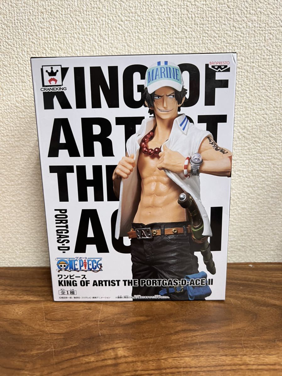ポートガス・D・エース ワンピース KING OF ARTIST THE PORTGAS・D・ACE Ⅱ フィギュア 未開封_画像1
