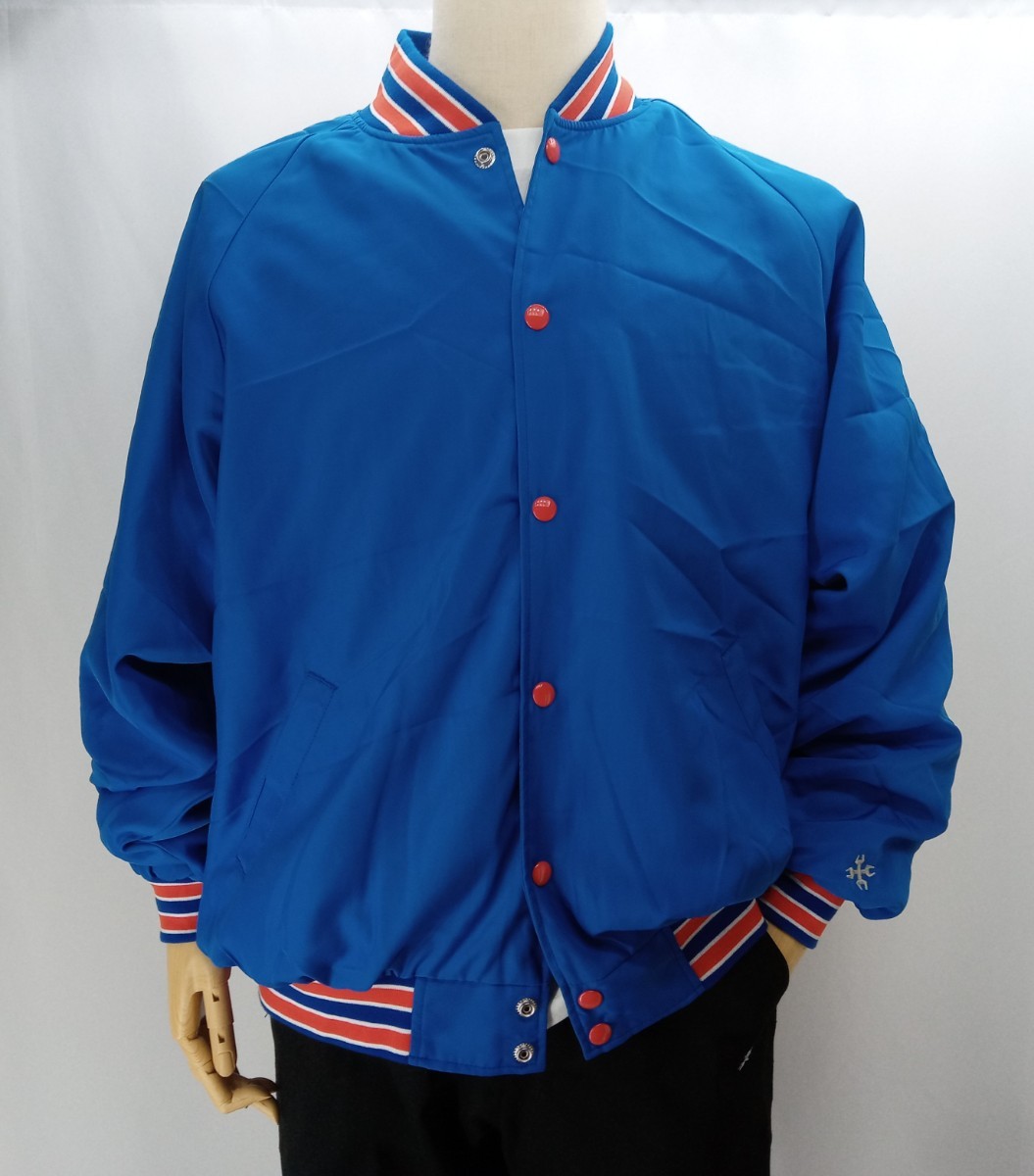 BLUCO WORK GARMENT/ブルコ 1353-3A03 STADIUM JACKET /カラー(BLU)サイズL.新品.税込価格.送料無料._画像2