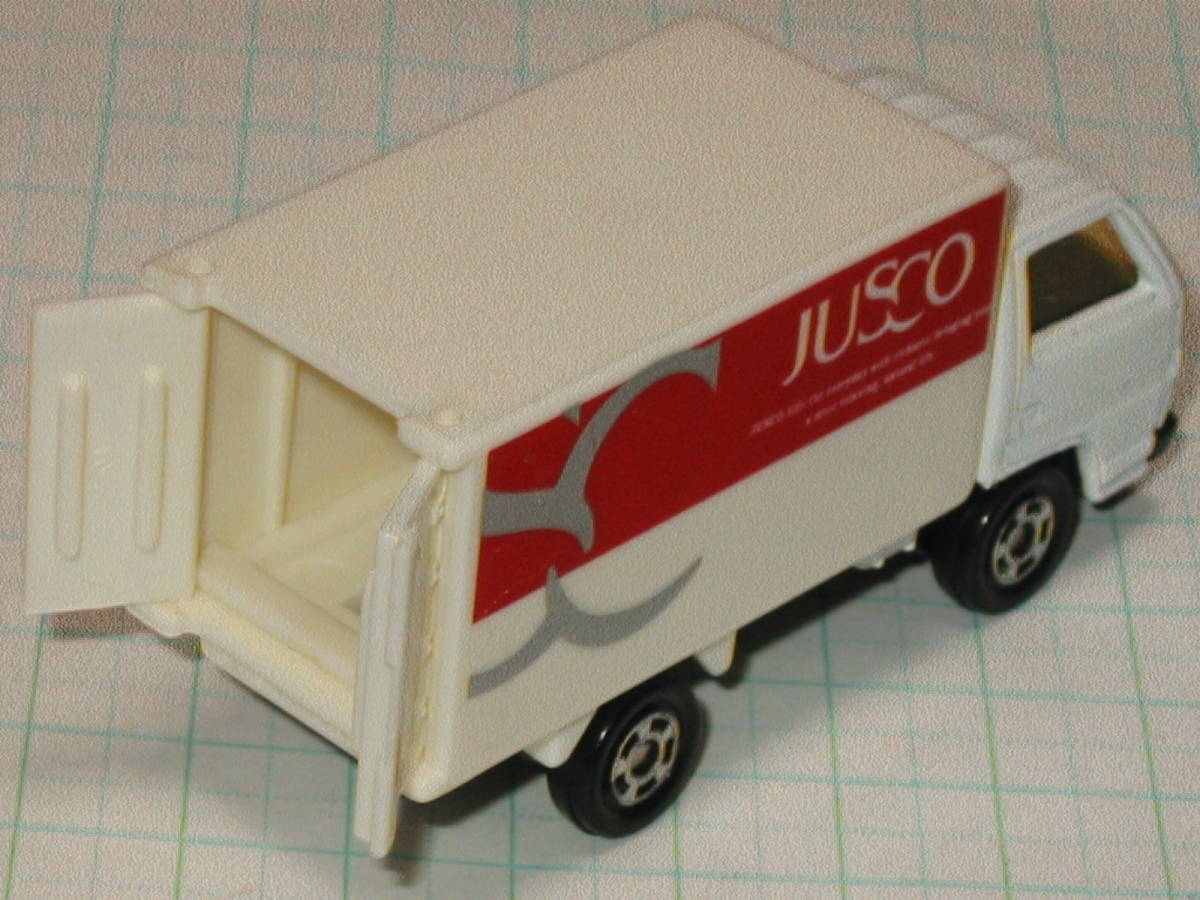 トミカ★トミカ JUSCO ジャスコ 配送車 いすゞ エルフ ISUZU ELF 中国製 ジャンク品_画像4