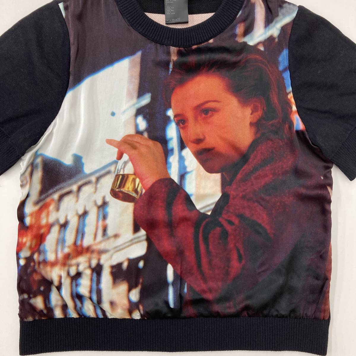 20SS UNDERCOVER CINDY SHERMAN 転写 ニット 半袖 カットソー フォト ボーダー 2サイズ アンダーカバー Tシャツ セーター archive 1094_画像9