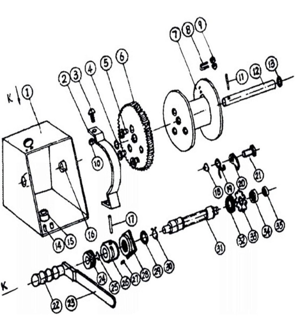  three person is good manual .. winch 250kg wire 20m attaching hand crank winch automatic lock type hand winding winch turbine warm winch traction u in 