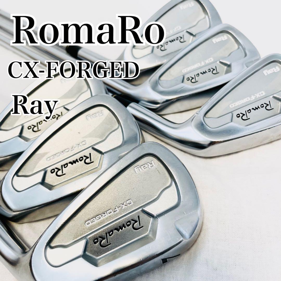 希少 RomaRo CX-FORGED Ray ゴルフ アイアン 6s 6本-