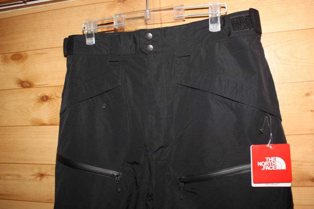 未使用ノースフェイス メンズXXL 黒 THE NORTH FACE パウダーフローパンツ Powderflo pants スキースノーボードパンツ 送料無料即決