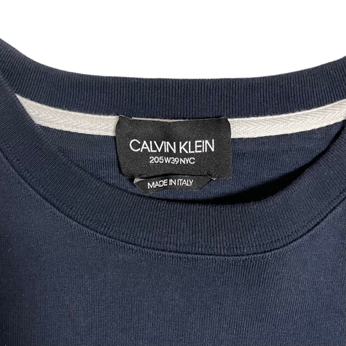 CALVIN KLEIN 205W39NYC RAF SIMONS期 刺繍カットソー Tシャツ
