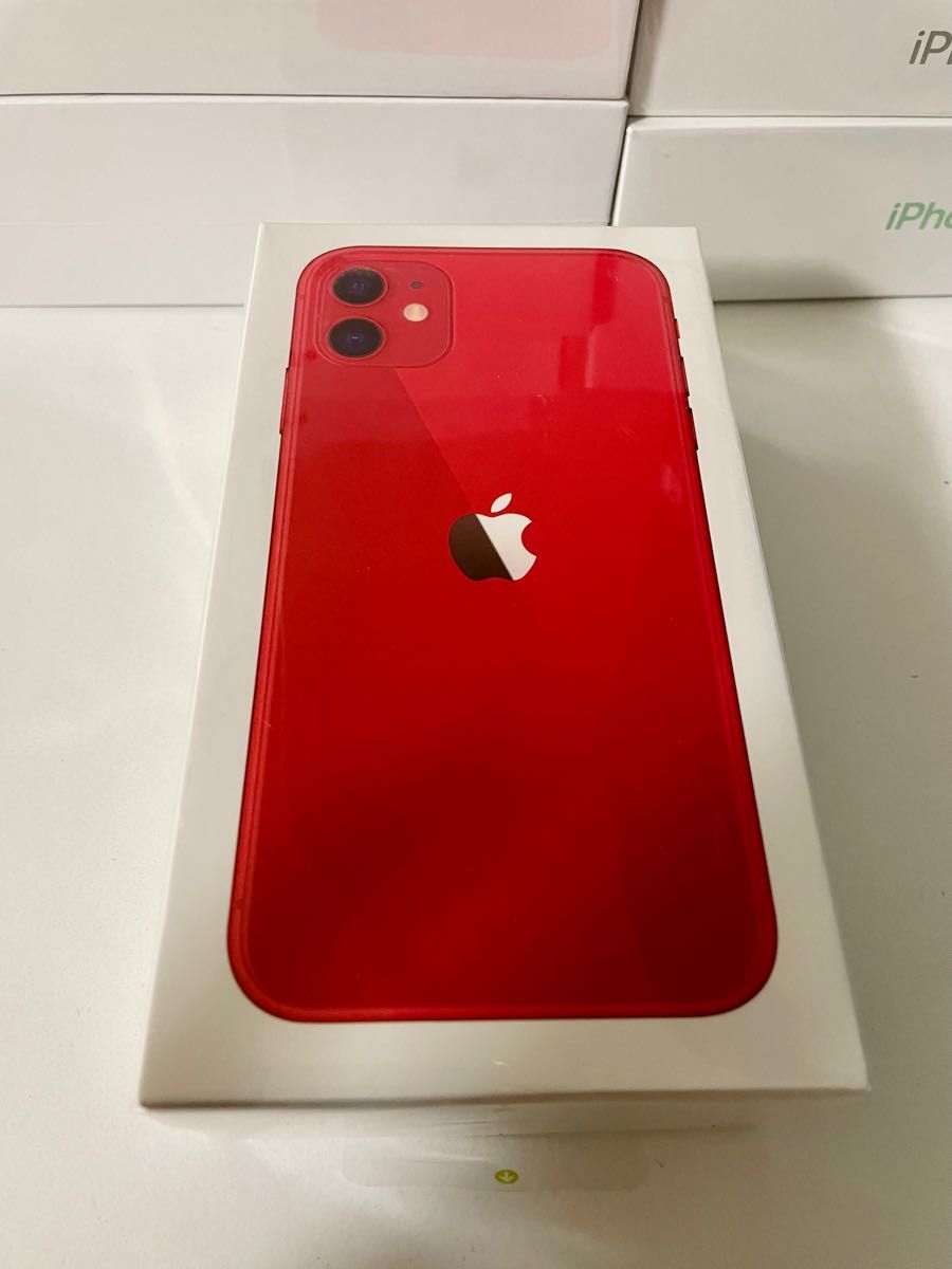最安値挑戦！ iPhone SE3 11 64GB 128GB RED SIMフリー新品 赤