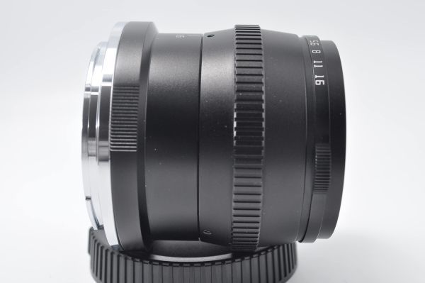【新品級の極上美品/動作◎】TTARTISAN 50mm f/1.2 レンズ Nikon Z用 ブラック　銘匠光学_画像5