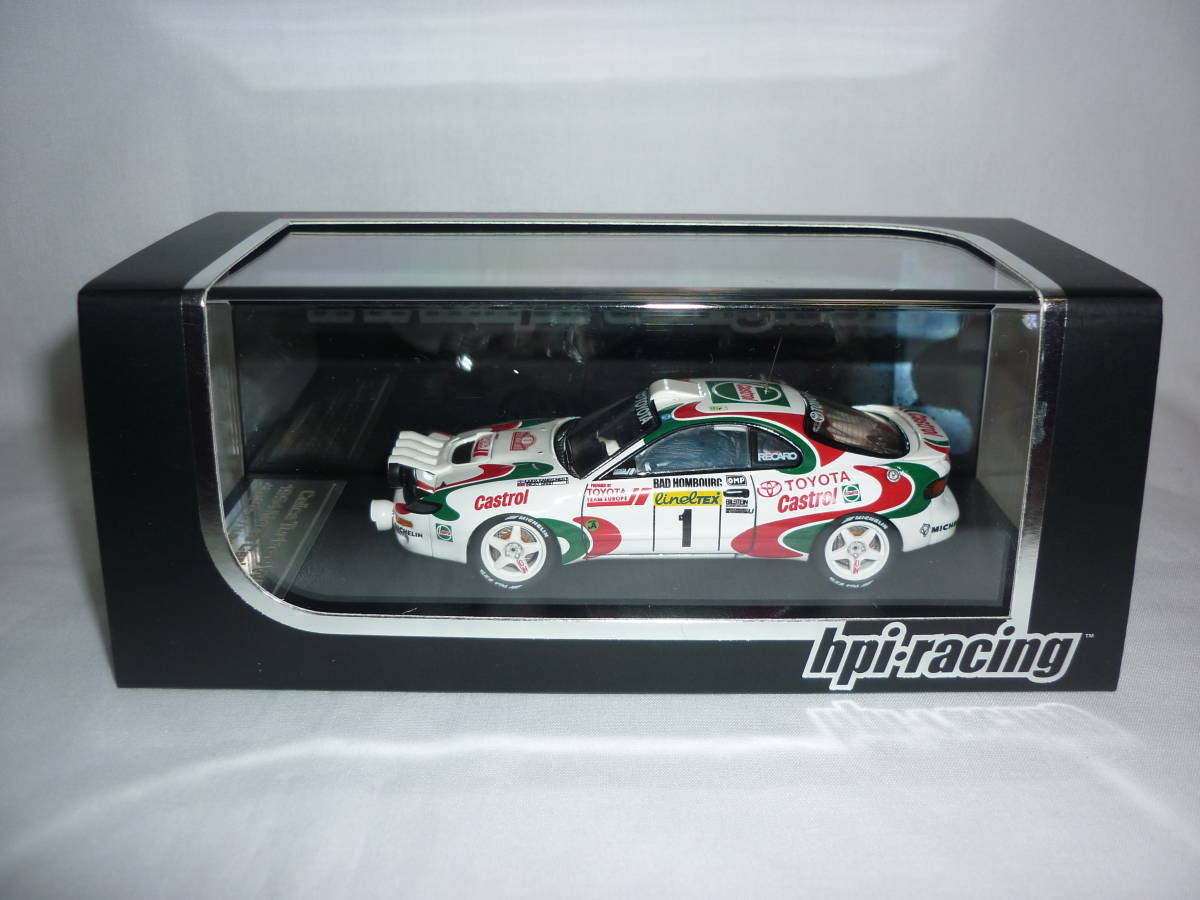 hpi・racing 1：43 Toyota Celica Turbo 4WD (#1) 1994 Monte Carlo トヨタ セリカ ターボ モンテカルロの画像1