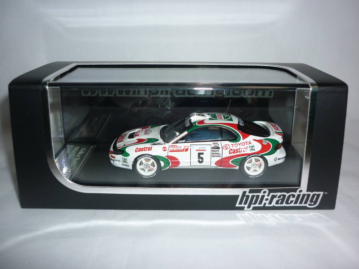 hpi・racing 1：43 Toyota Celica Turbo 4WD (#5) 1994 Tour de Corse トヨタ セリカ ターボ ツール・ド・コルスの画像1