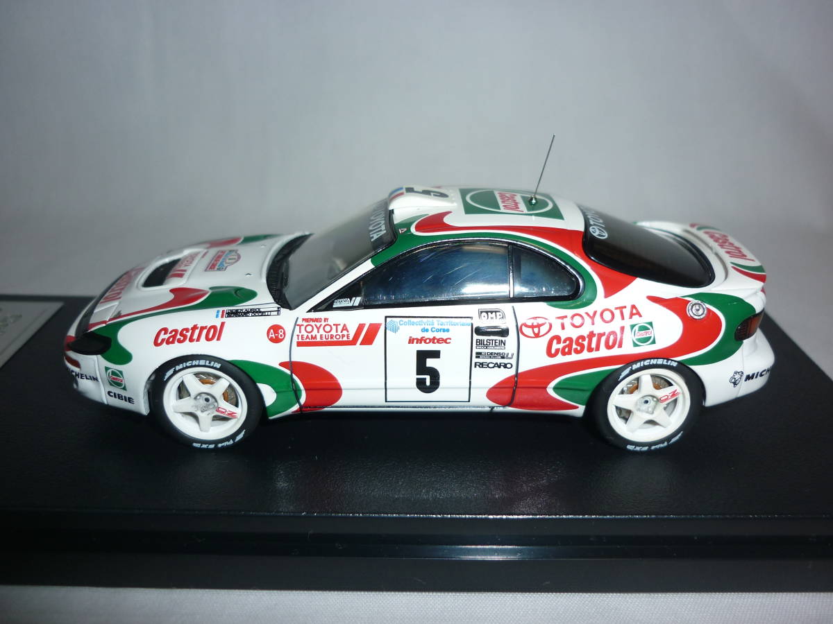 hpi・racing 1：43 Toyota Celica Turbo 4WD (#5) 1994 Tour de Corse トヨタ セリカ ターボ ツール・ド・コルスの画像2