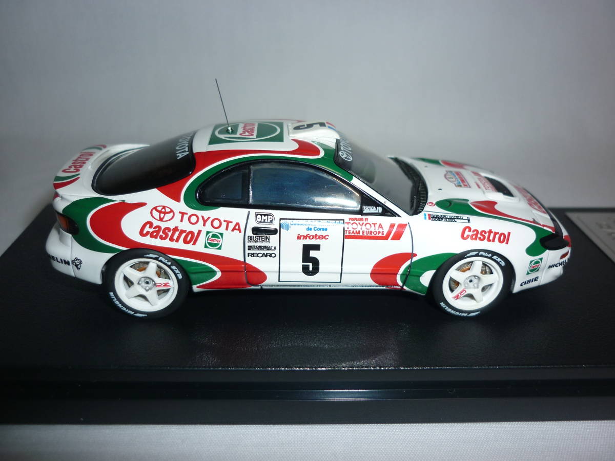hpi・racing 1：43 Toyota Celica Turbo 4WD (#5) 1994 Tour de Corse トヨタ セリカ ターボ ツール・ド・コルスの画像4