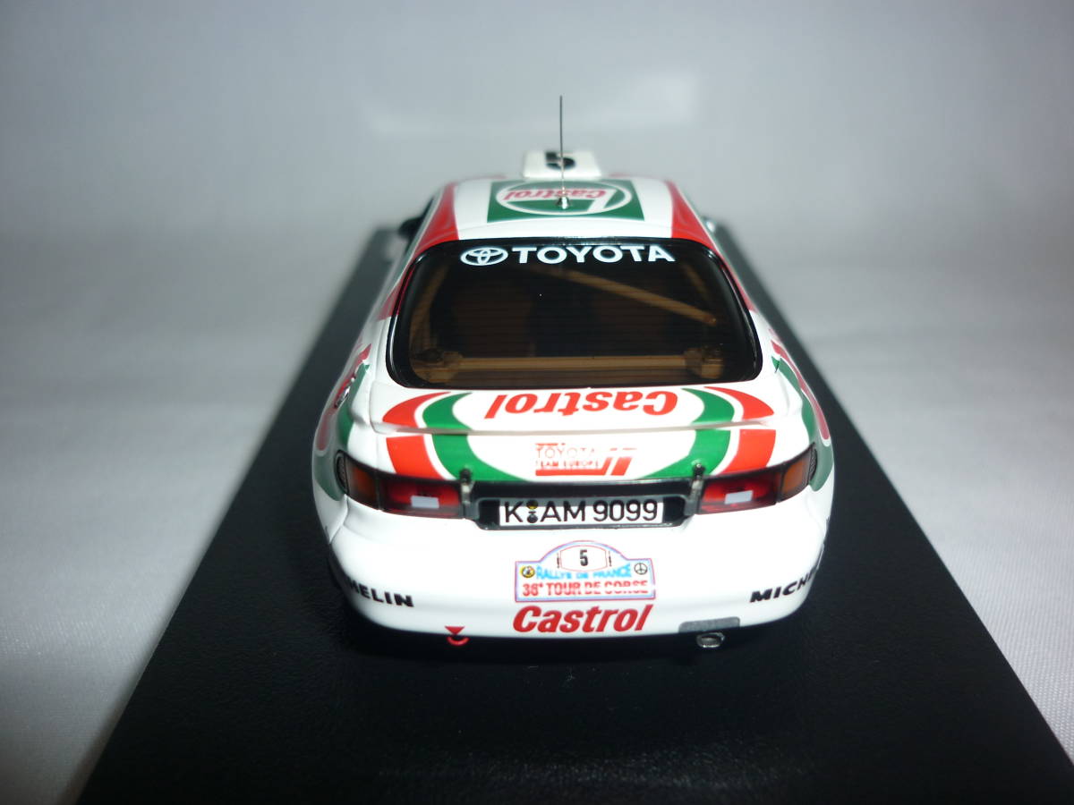 hpi・racing 1：43 Toyota Celica Turbo 4WD (#5) 1994 Tour de Corse トヨタ セリカ ターボ ツール・ド・コルスの画像5