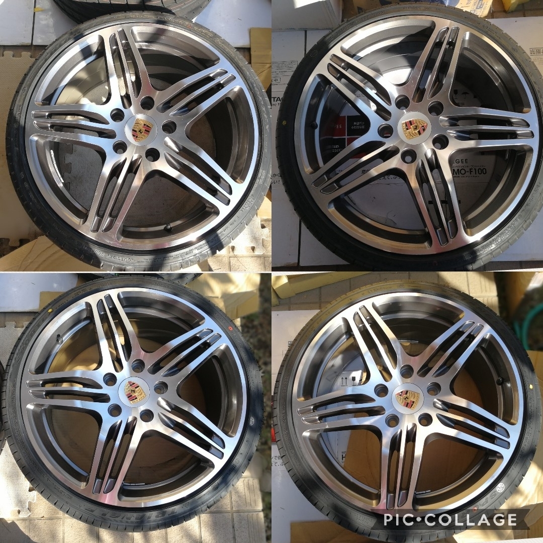 ポルシェ 911 ボクスター ケイマン 986 987 981 19インチ 新品4本