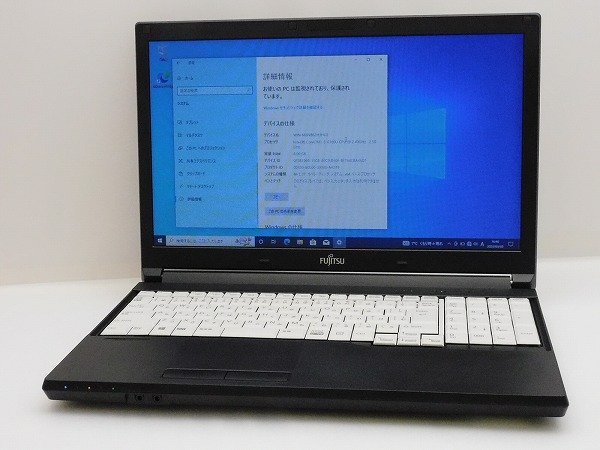 [1 иен старт ] Fujitsu LIFEBOOK A576/P FMVA16004 Core i5 6300U 2.4Ghz 8GB 128GB(SSD) DVD мульти- 15.6 дюймовый 1366×768 Windows10 Pro