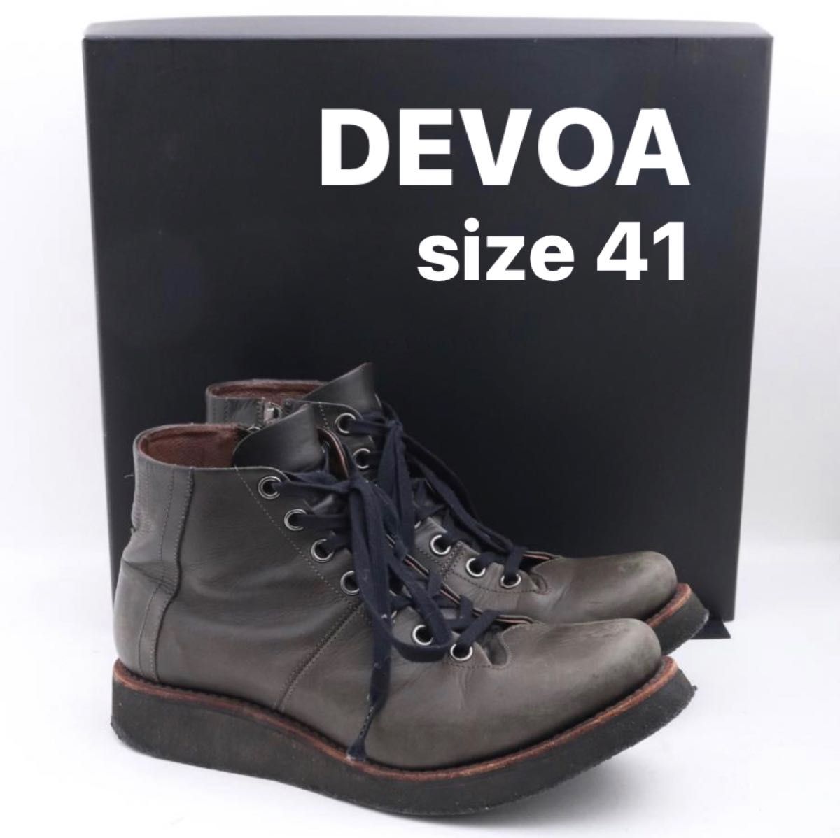 中古 DEVOA 20SS MONKEY BOOTS 41 FW-SZMG デヴォア モンキー 中古 DEVOA 20SS MONKEY BOOTS 41 FW-SZMG デヴォア モンキー