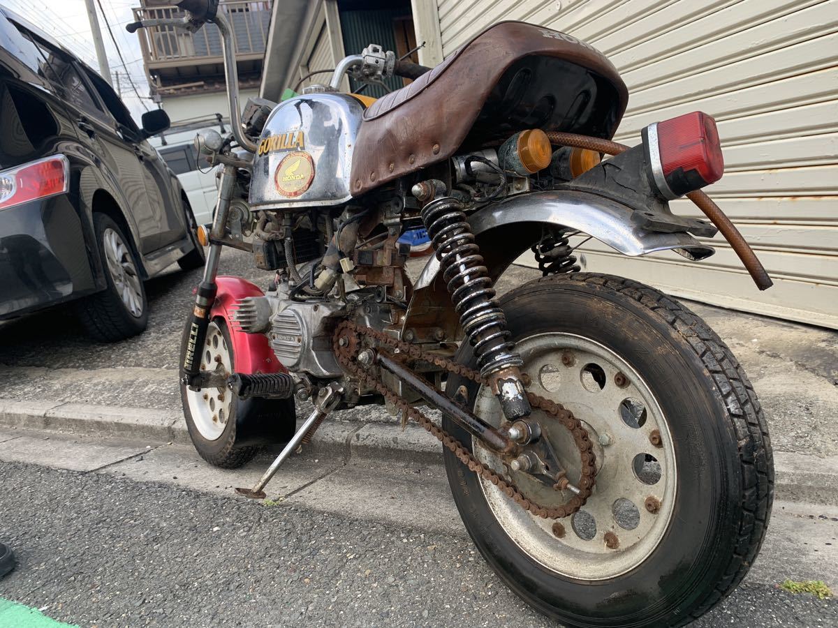 ホンダ モンキー エンジン フレーム 国内 HONDA 1円スタート 当時物