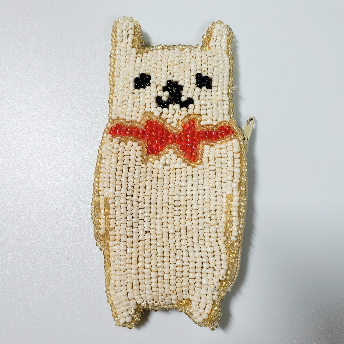  free shipping * anonymity delivery * beads pouch cat .. stamp . case is .. inserting dressing up lovely ..... Mini pouch ...okojo ton 