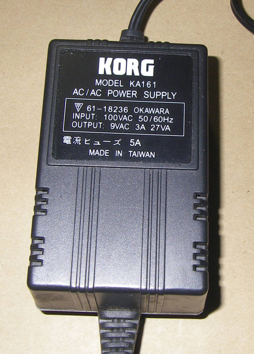 Yahoo!オークション - KORG KA161 ACアダプター D12/D16/D8 other Yahoo!オークション - KORG KA161 ACアダプター D12/D16/D8 other