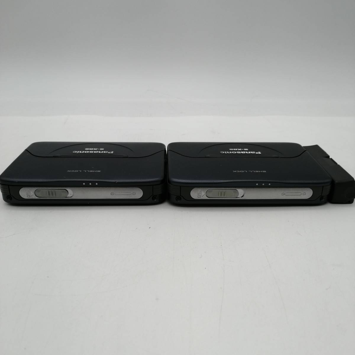 h3835 ステレオカセットプレーヤー Panasonic パナソニック RQ-SX55 中古品 ジャンク品 2個セット 現状品 小型 軽量 家電 オーディオ機器_画像3