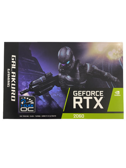 美品玄人志向NVIDIA GeForce RTX 2060 搭載グラフィックボード6GB
